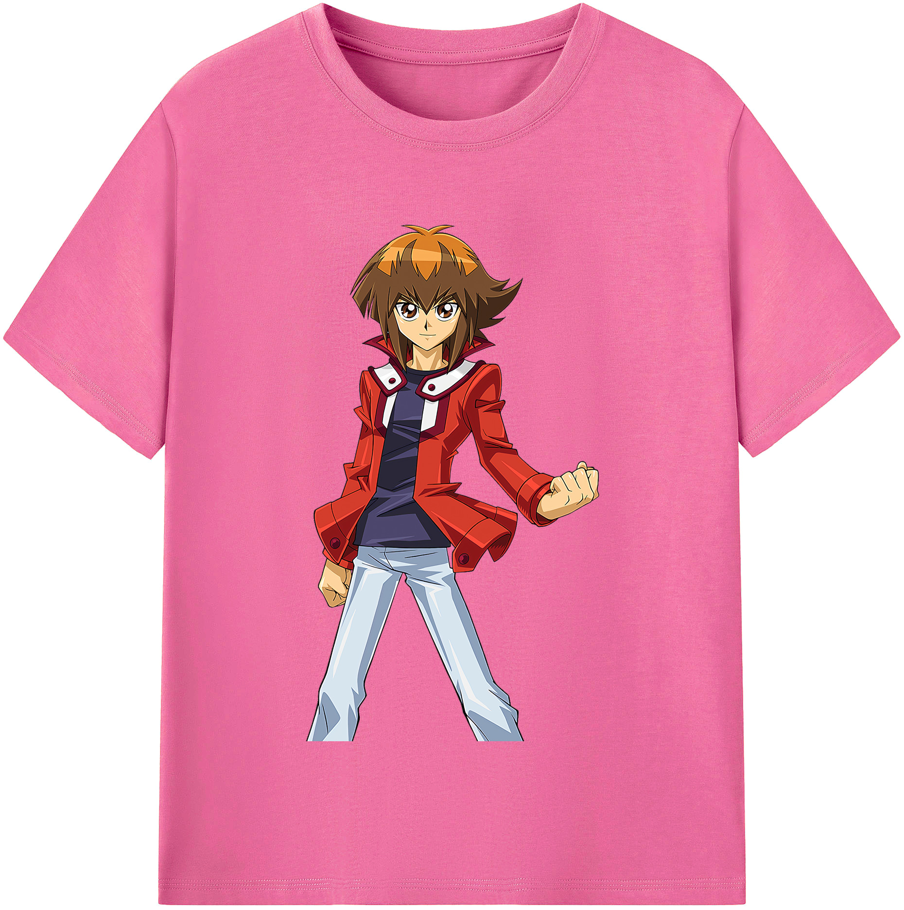 （画像用） 遊☆戯☆王 Yu-Gi-Oh! レディースカジュアルプリントTシャツ（綿100％）